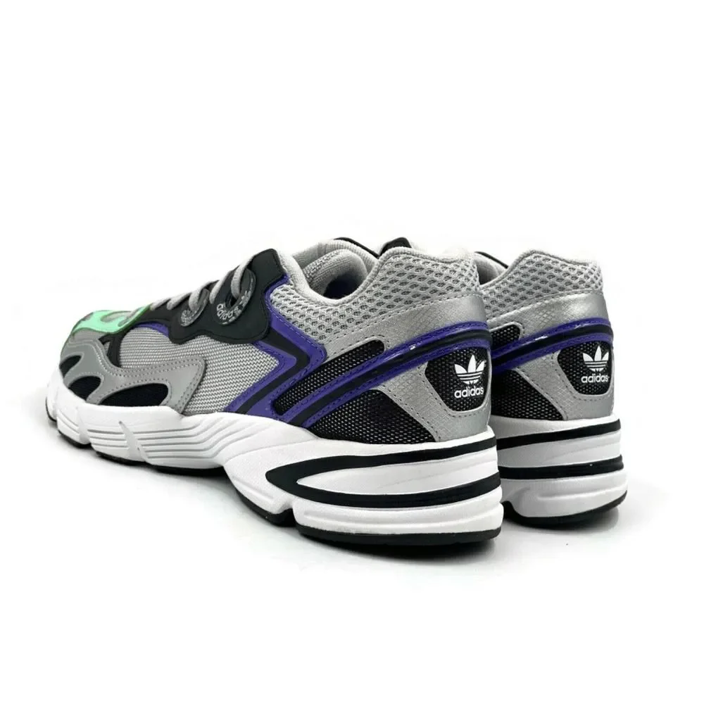Adidas Astir Women Casual Retro Tennis Shoe Gray Black Running Sneaker - Picture 4 of 9